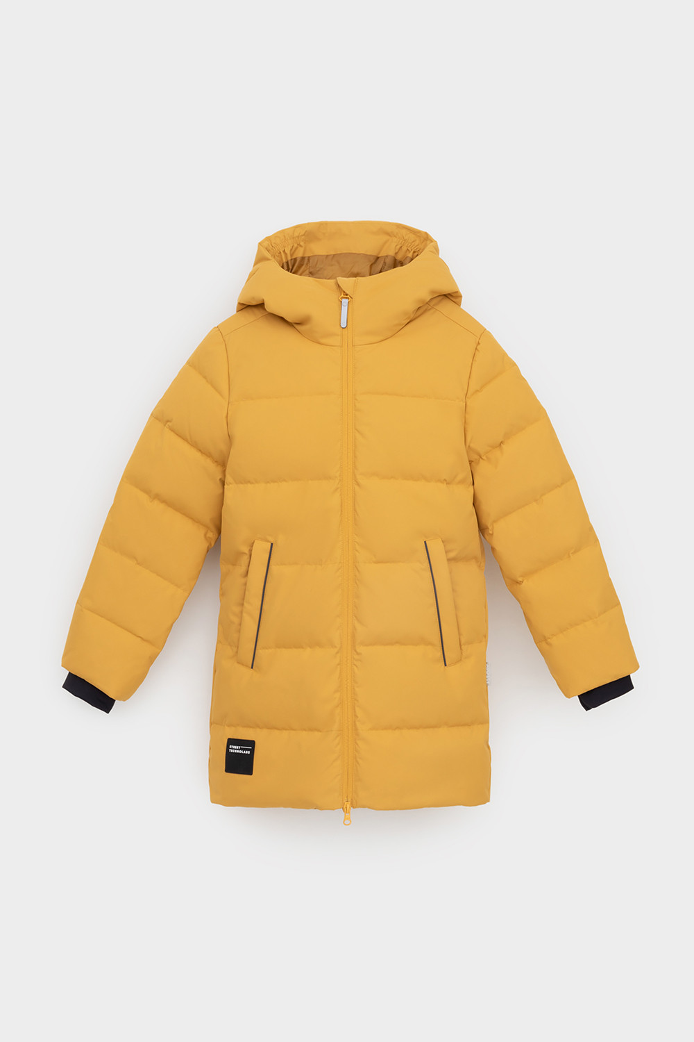 Пальто, плащи для мальчика, артикул: ВК 34070/4 УЗГ ( 98-122), цвет: желтый, фото 2