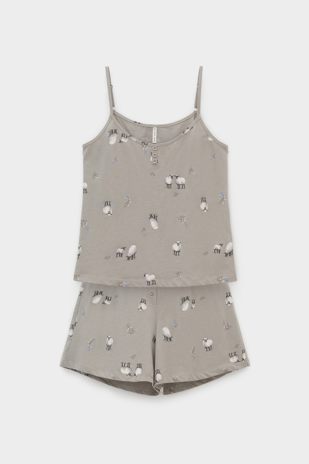 Комплекты для дома для мам, артикул: Е 20177, цвет: хаки, фото 2