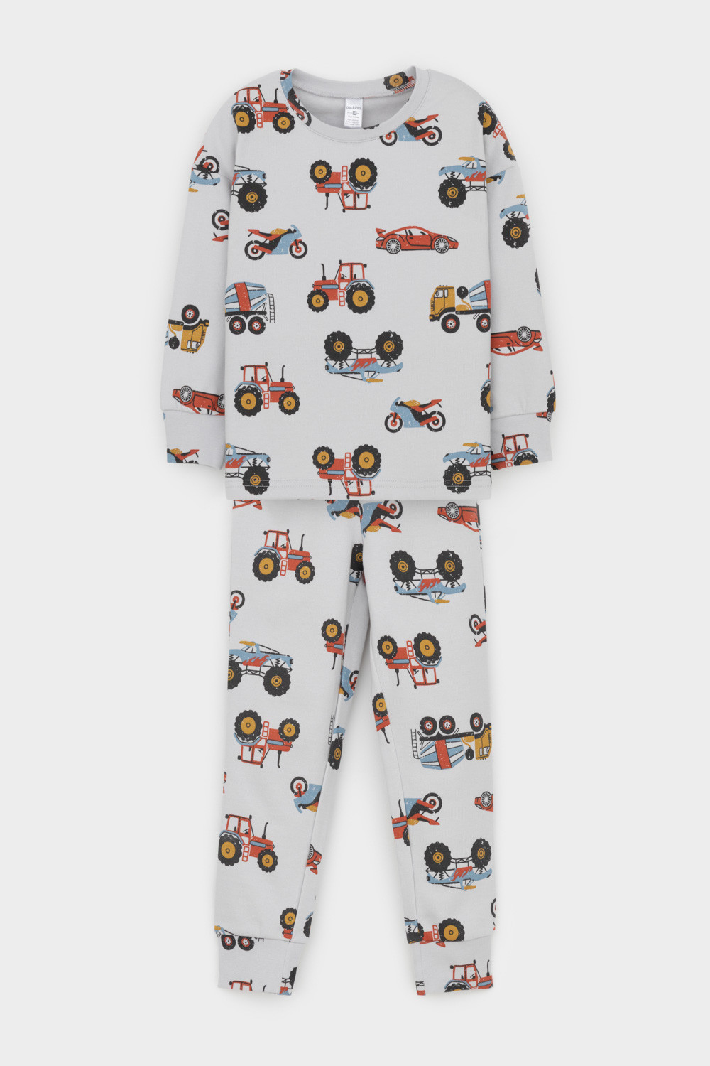 Пижама для мальчика, артикул: К 1587, цвет: светло-серый5, фото 2