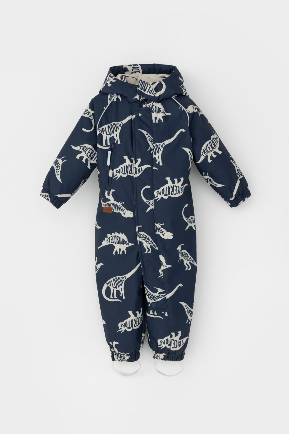 Комбинезоны утепленные для мальчика, артикул: ВК 60085/н/42 ГР, цвет: темно-синий, фото 2