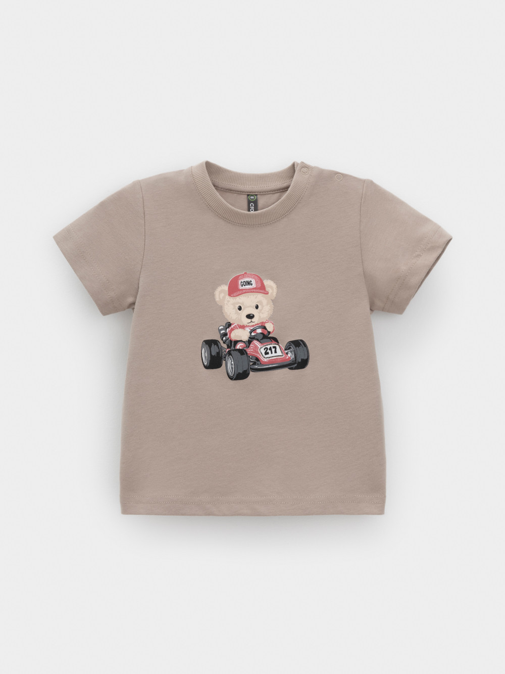 Футболка для мальчика, артикул: КР 302907, цвет: бежевый, фото 2