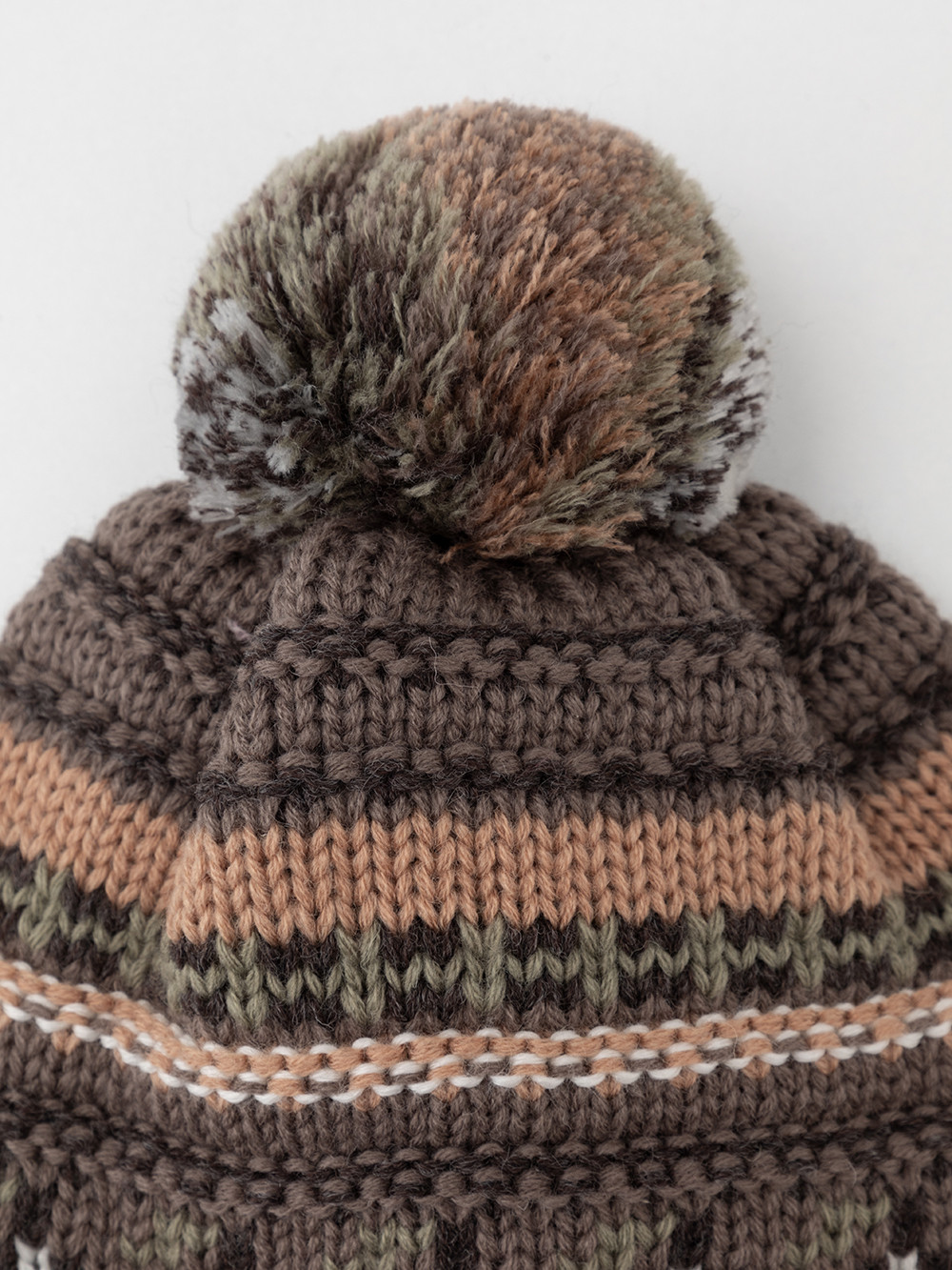 Шапка, артикул: КВ 20419/ш, цвет: кофейный, фото 2