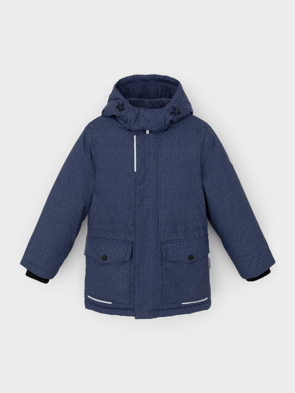 Куртки для мальчика, артикул: ВК 36107/н/1 ГР, цвет: синий, фото 2