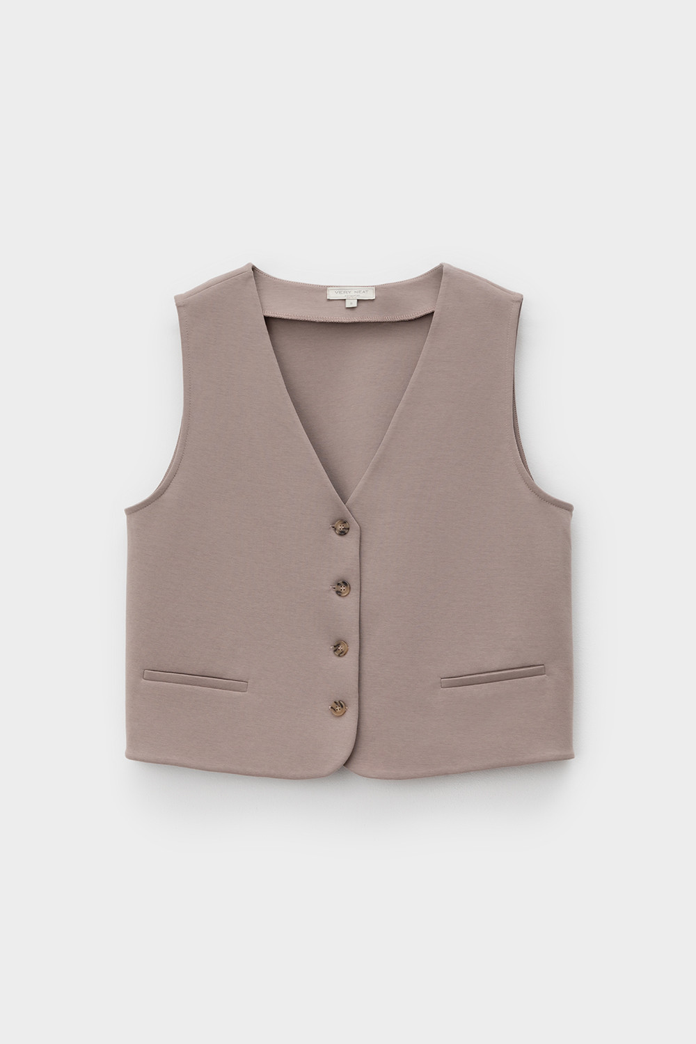 Жилеты женские для мам, артикул: ЕВТ 3350, цвет: бежевый, фото 2