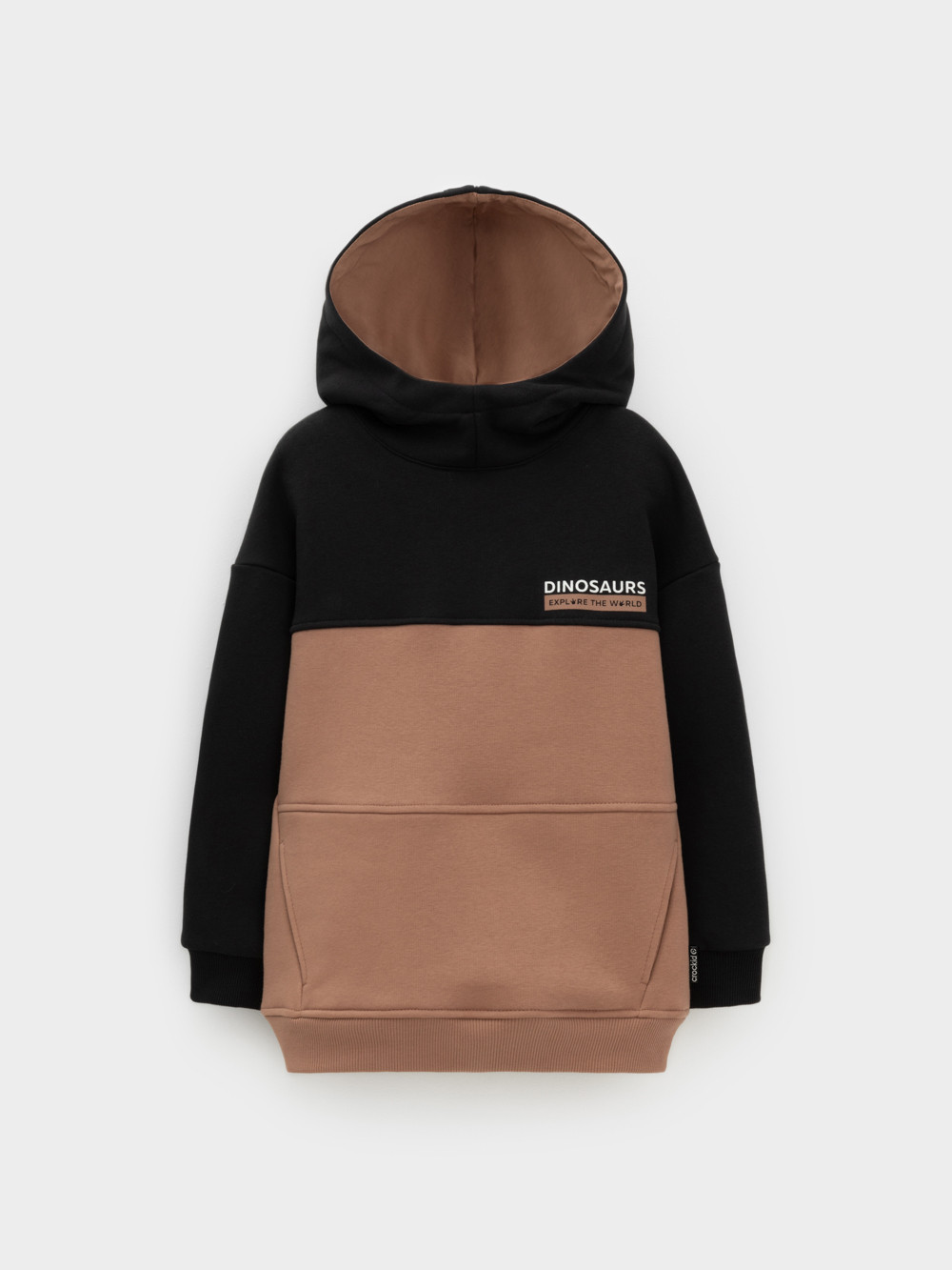 Худи для мальчика, артикул: КР 302162, цвет: кофейный, фото 2