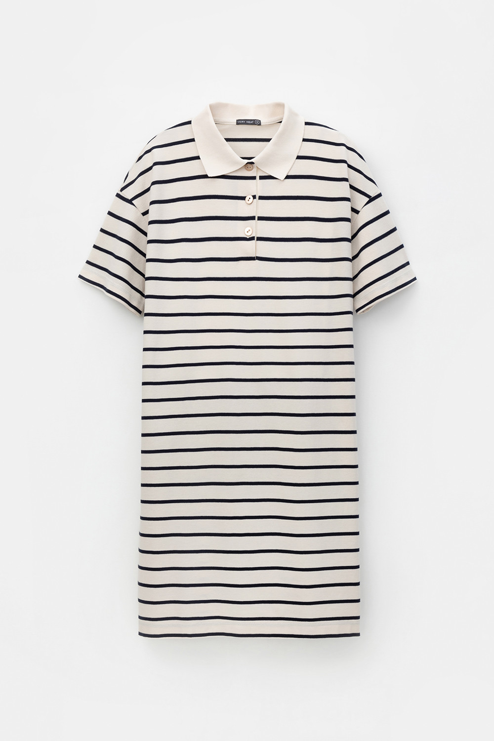 Платья женские для мам, артикул: ЕВТ 5039, цвет: светло-бежевый, фото 2