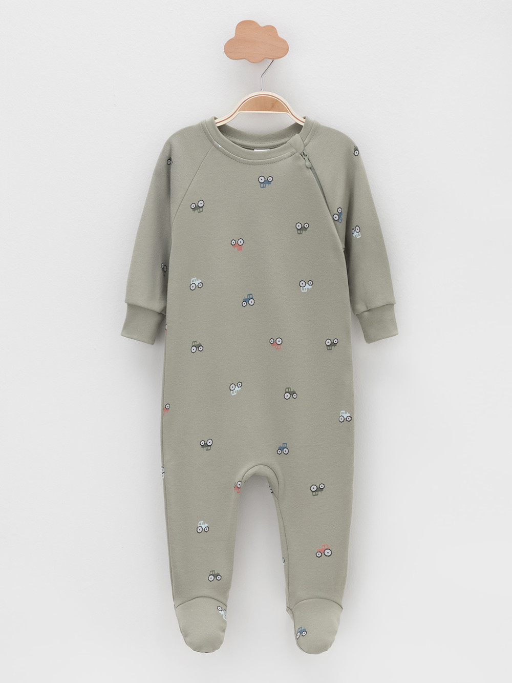 Комбинезон для новорожденных, артикул: К 6444-2уп, цвет: хаки, фото 2