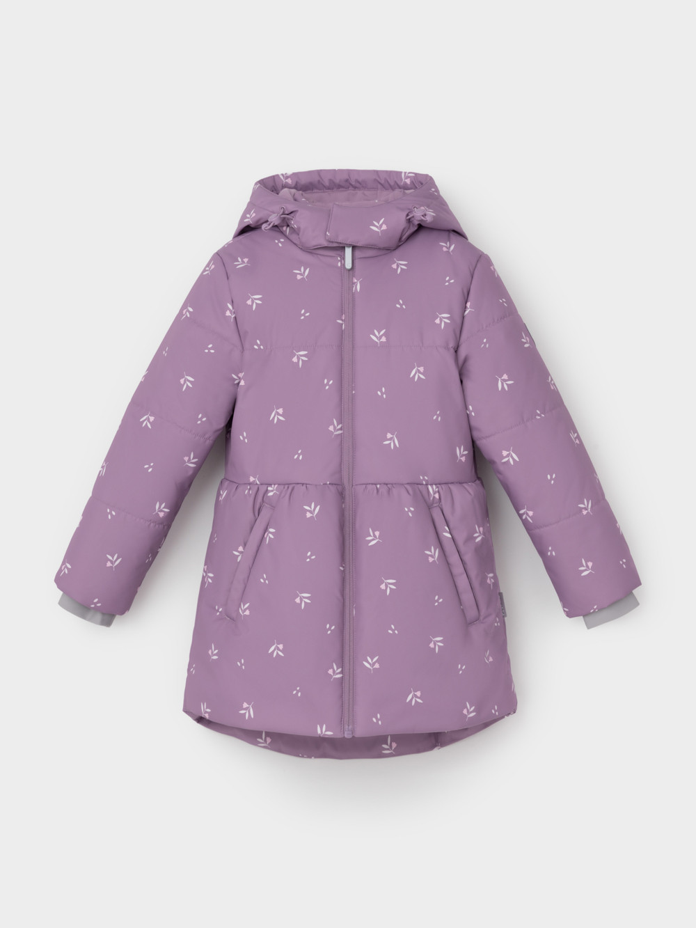 Куртка для девочки, артикул: ВК 38119/н/2 ГР, цвет: бордовый, фото 2