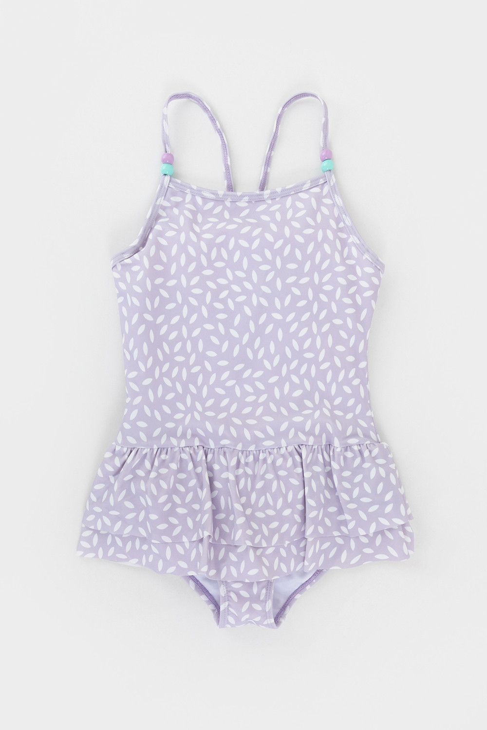 Купальник для девочки, артикул: ТК 16019/1н ФВ, цвет: фиолетовый, фото 2