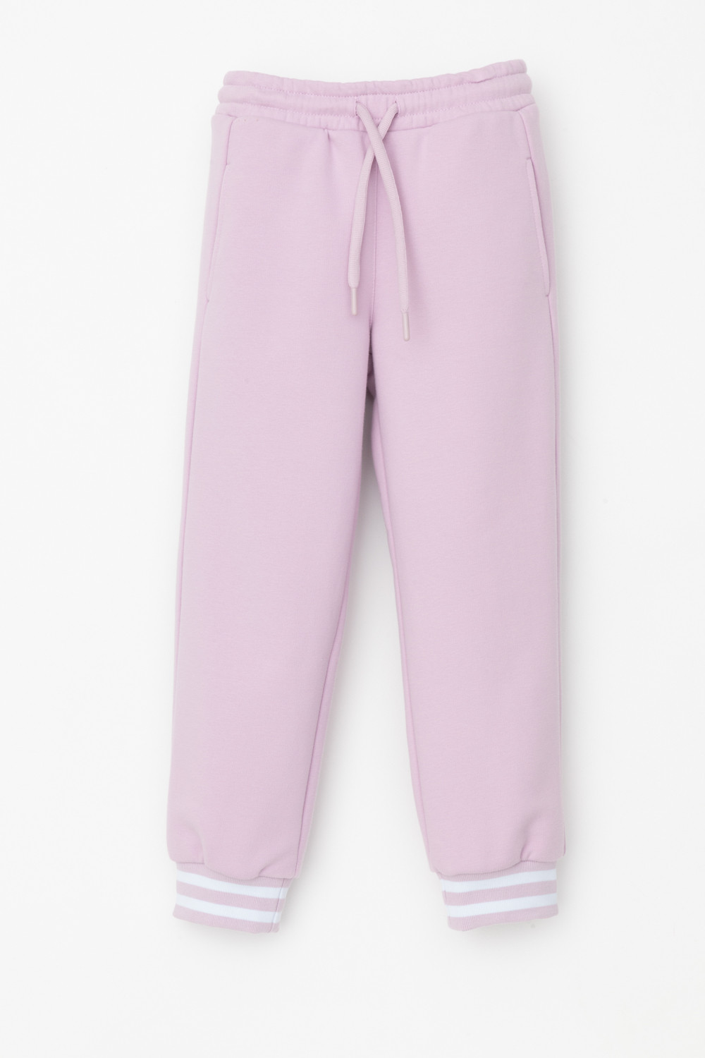 Брюки для девочки, артикул: КР 400782-1, цвет: фиолетовый, фото 2