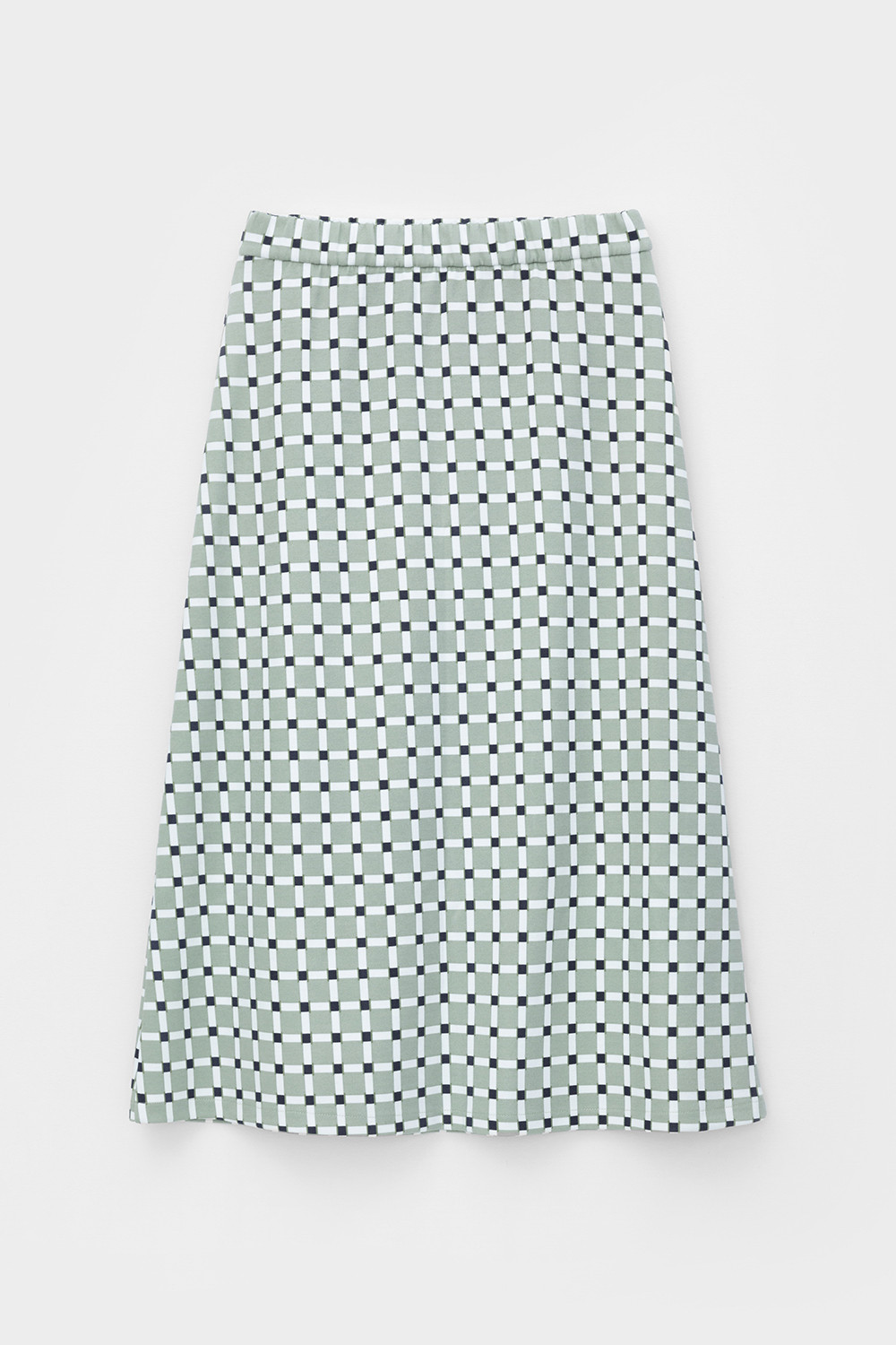 Юбки женские для мам, артикул: ЕВТ 7014, цвет: хаки, фото 2