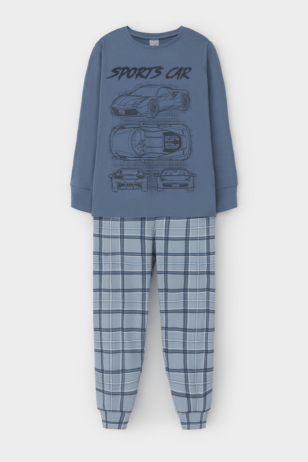 Пижама для мальчика, артикул: К 1541, цвет: синий, фото 2
