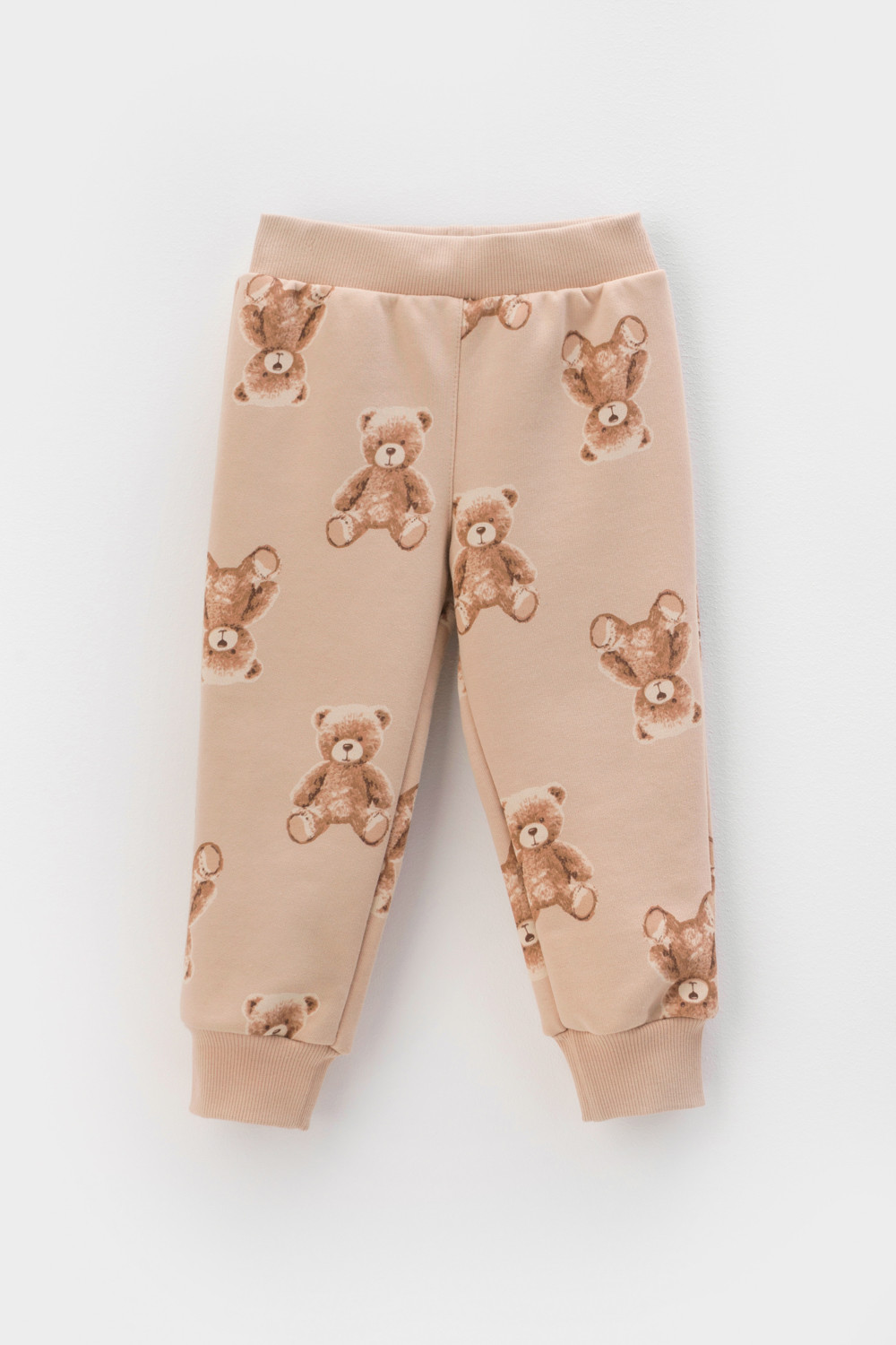 Брюки для девочки, артикул: КР 400599, цвет: светло-бежевый, фото 2