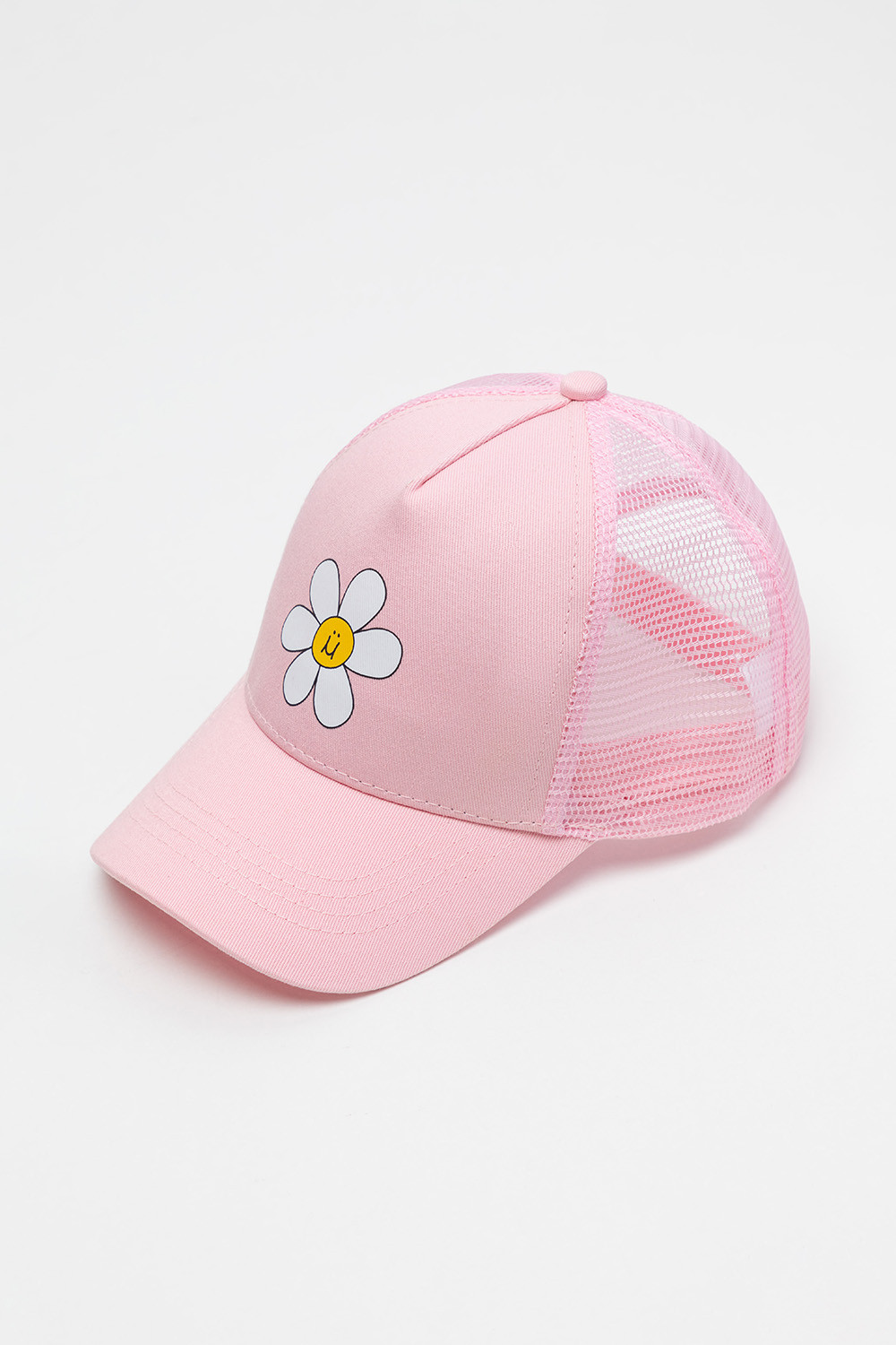 Кепка для девочки, артикул: ТК 80089, цвет: розовый, фото 2