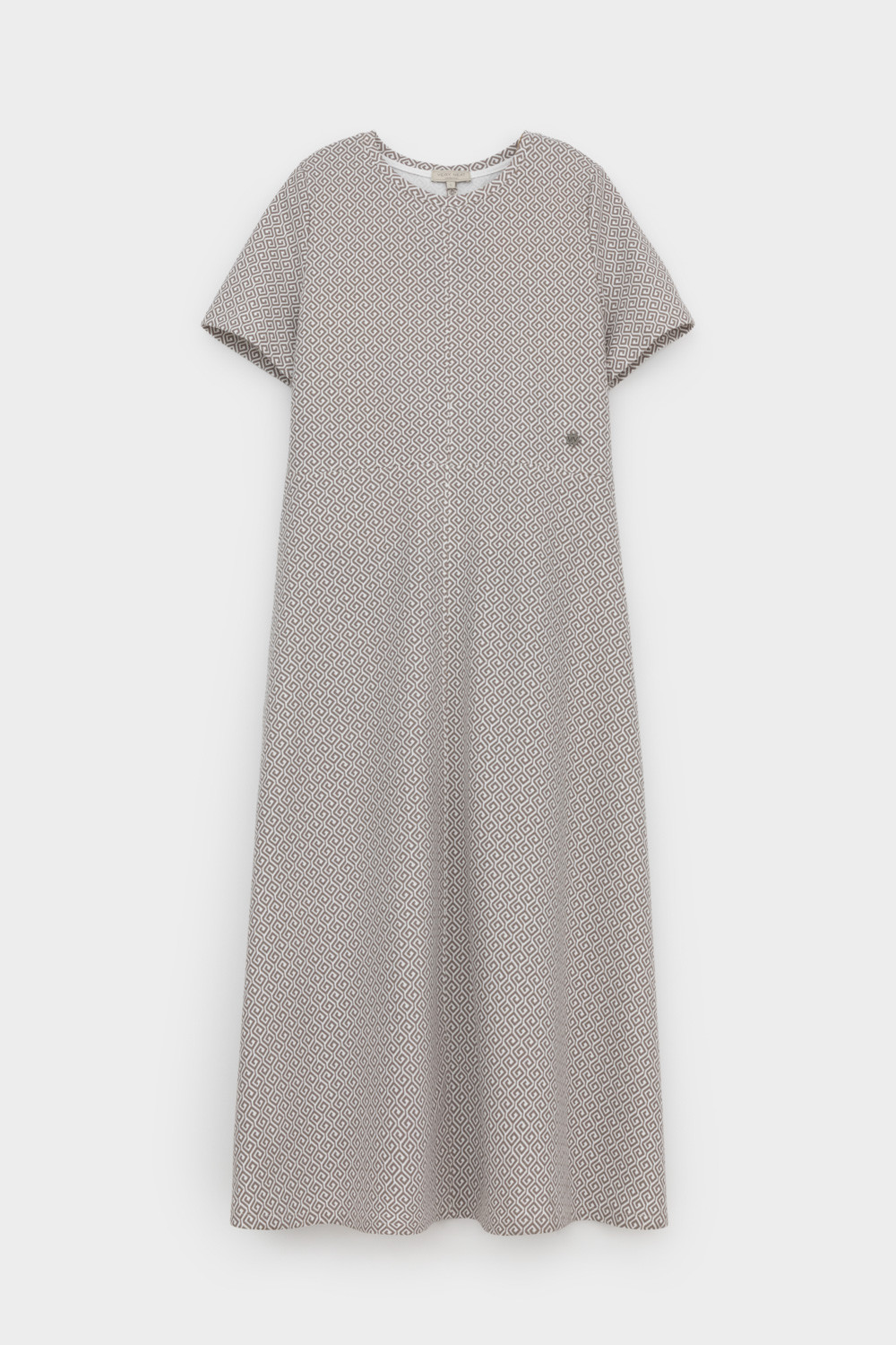 Платья женские для мам, артикул: ЕВТ 5077, цвет: светло-серый5, фото 2