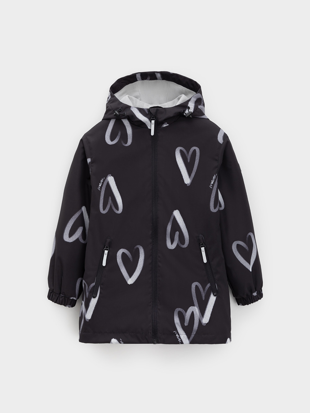 Куртка для девочки, артикул: ВК 32187/н/2 УЗГ, цвет: черный3, фото 2