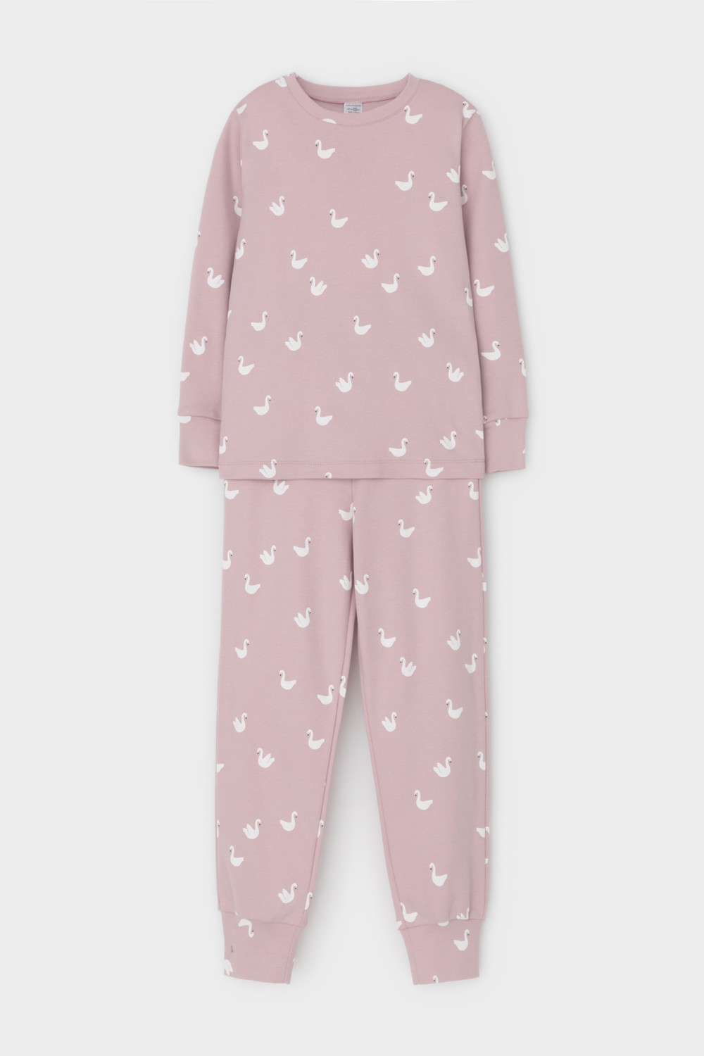 Пижама для девочки, артикул: К 1552, цвет: розовый, фото 2