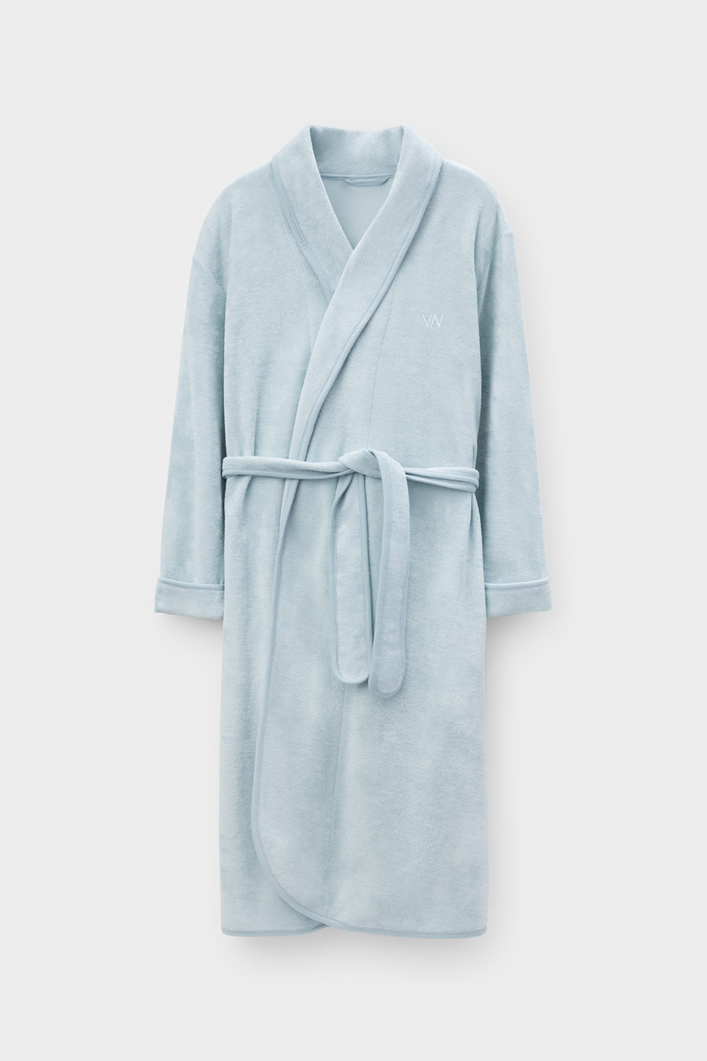Халаты женские для мам, артикул: Е 50001/24, цвет: голубой, фото 2