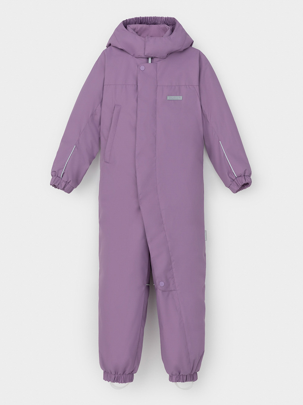 Комбинезоны утепленные для девочки, артикул: ВК 60109/6 УЗГ, цвет: бордовый, фото 2