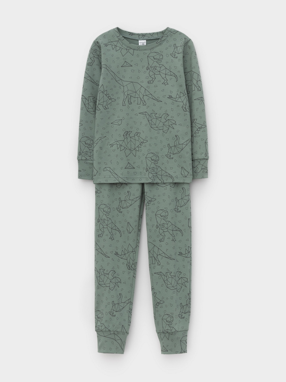 Пижама для мальчика, артикул: К 1552, цвет: зеленый, фото 2