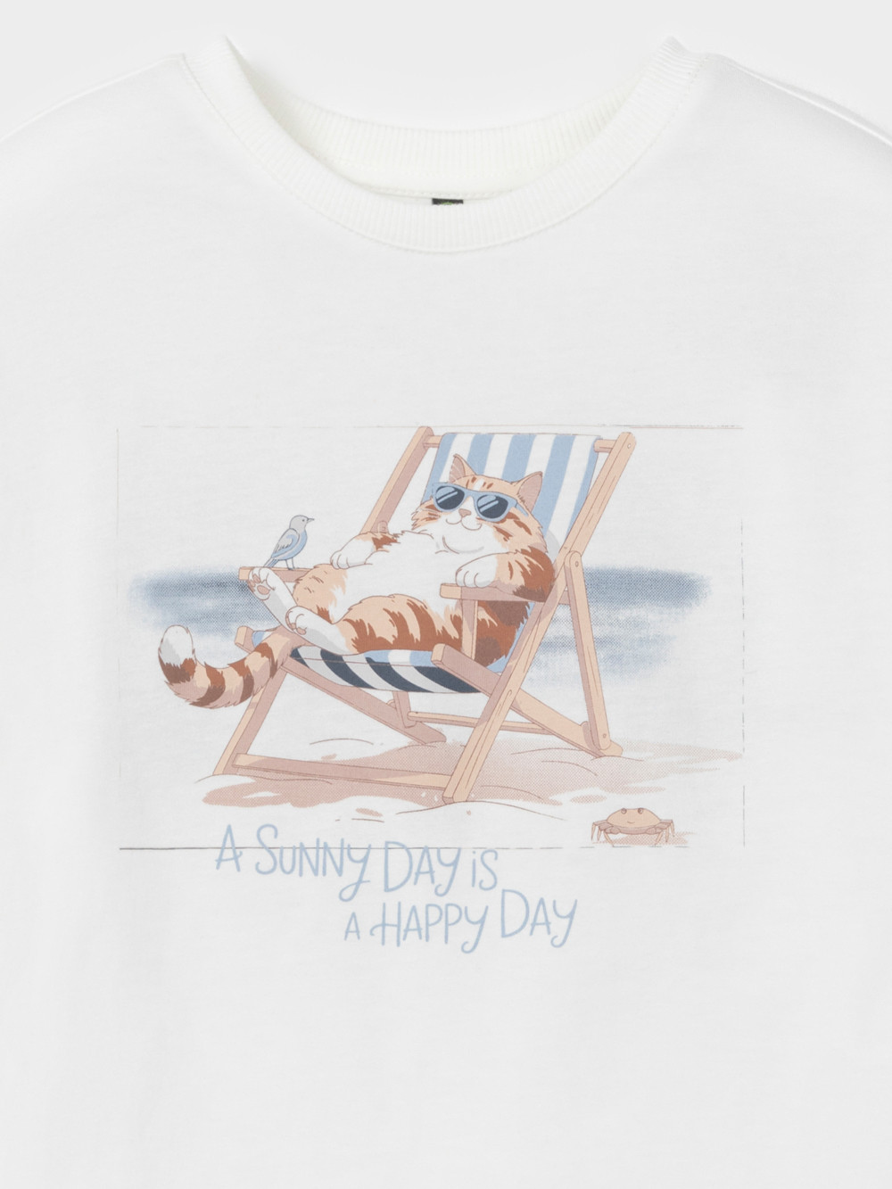 Футболка для девочки, артикул: КР 302992-1, цвет: сахар, фото 2