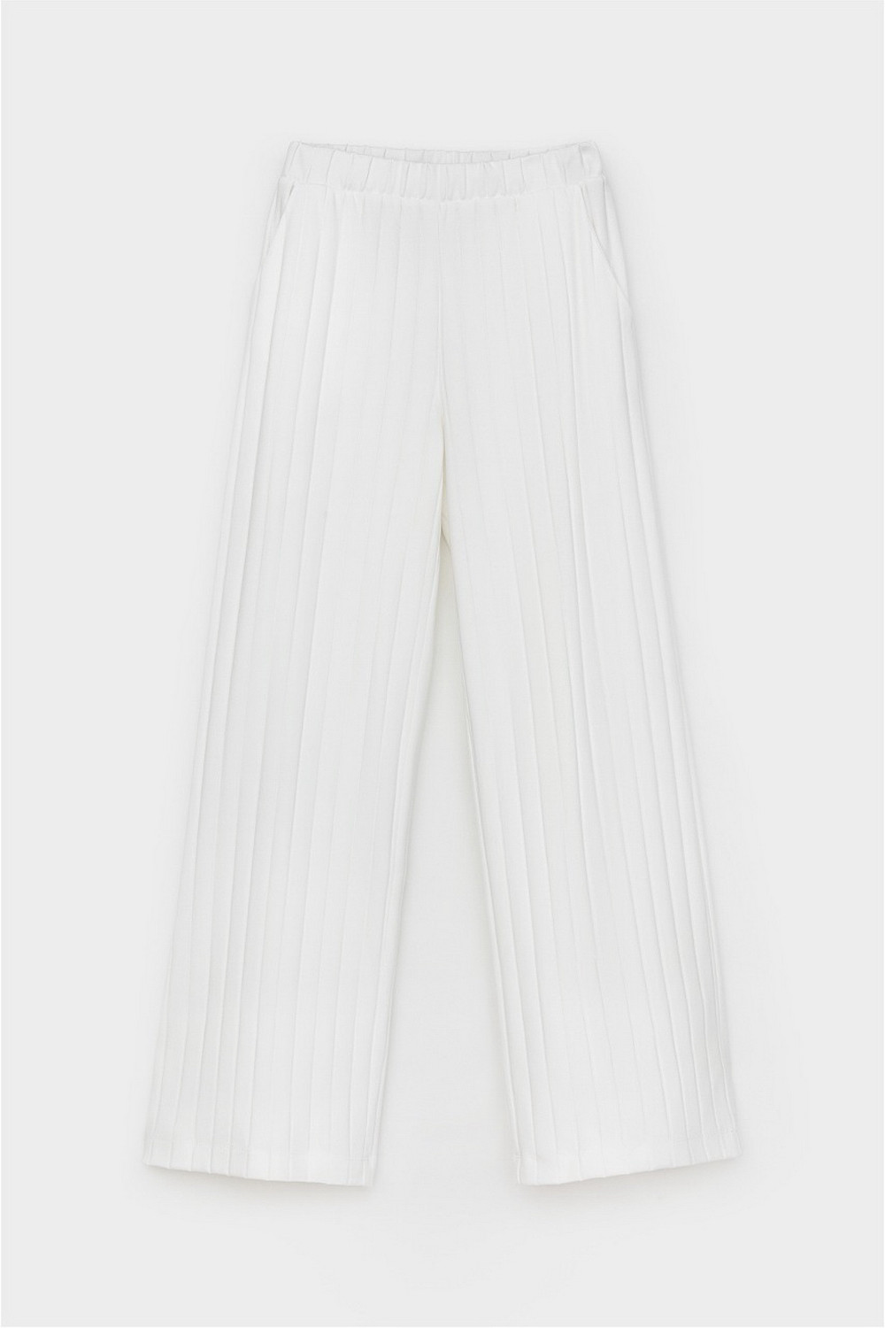 Брюки женские для мам, артикул: ЕВТ 4110, цвет: бежевый, фото 2