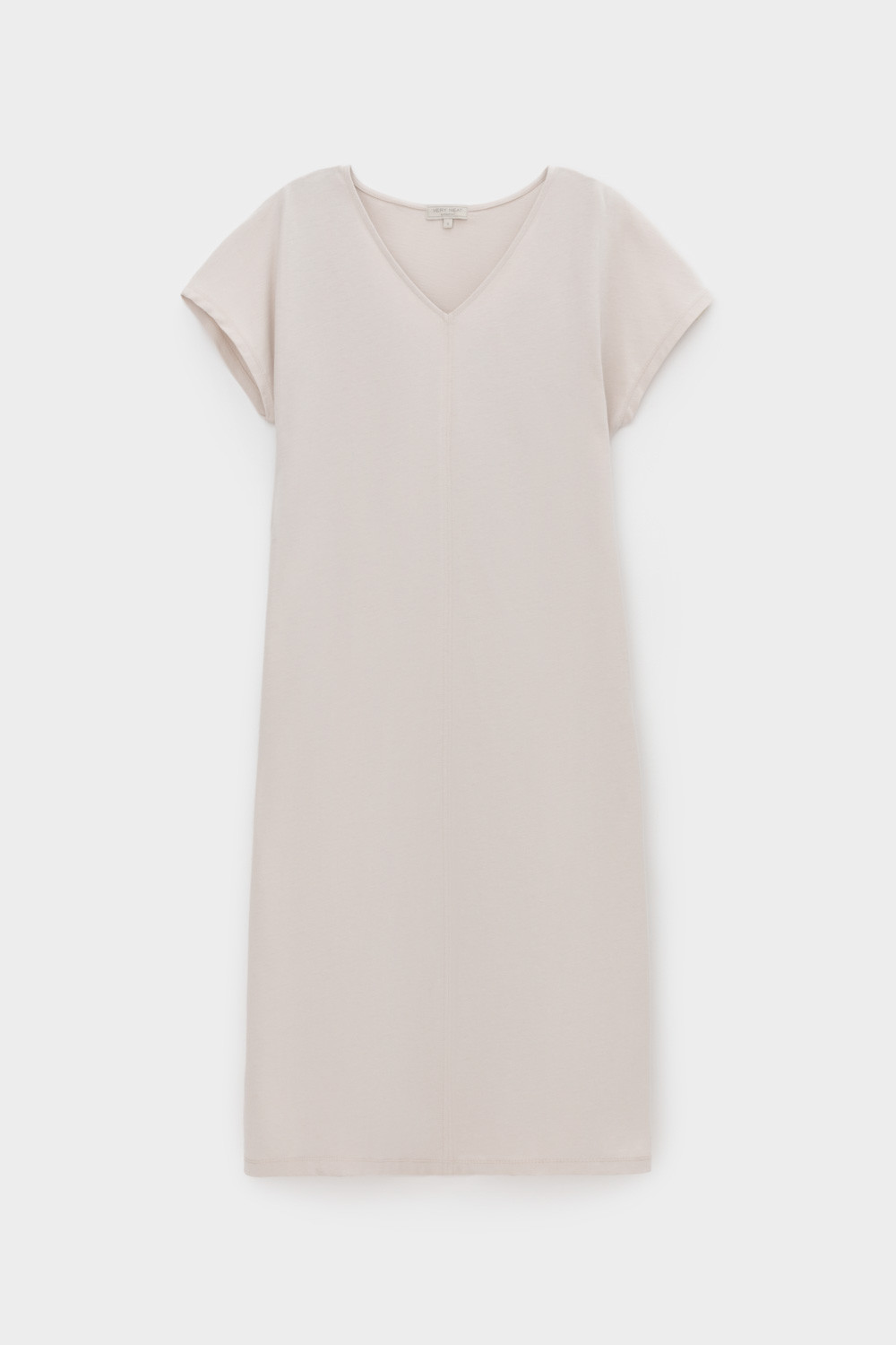 Платья женские для мам, артикул: ЕВТ 5030, цвет: бежевый, фото 2