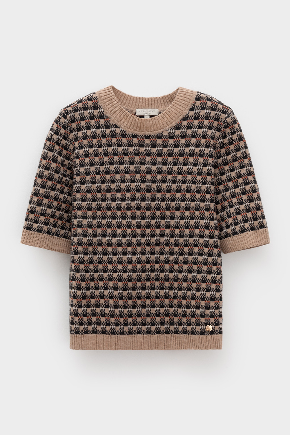 Джемперы женские для мам, артикул: ЕВ 30243/ш, цвет: бежевый, фото 2