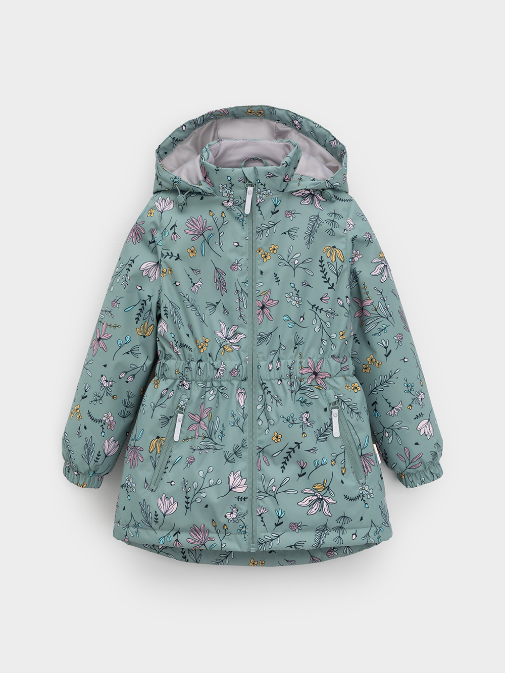 Куртка для девочки, артикул: ВК 32143/н/1 УЗГ, цвет: зеленый, фото 2
