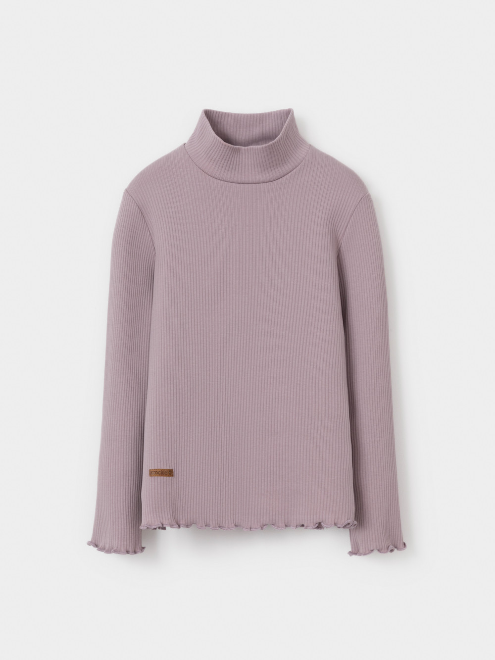 Водолазки для девочки, артикул: КР 302872, цвет: фиолетовый, фото 2