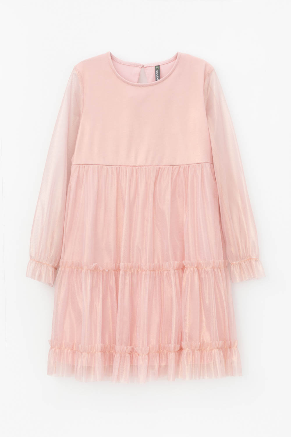 Платье для девочки, артикул: К 5855, цвет: розовый, фото 2