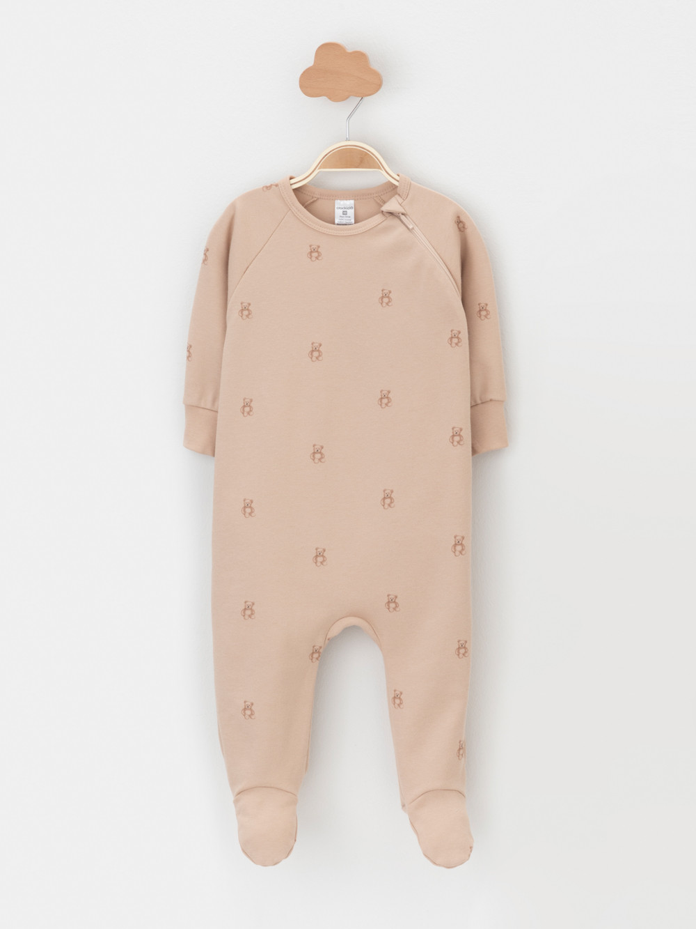 Комбинезон для новорожденных, артикул: К 6444-2уп, цвет: бежевый, фото 2