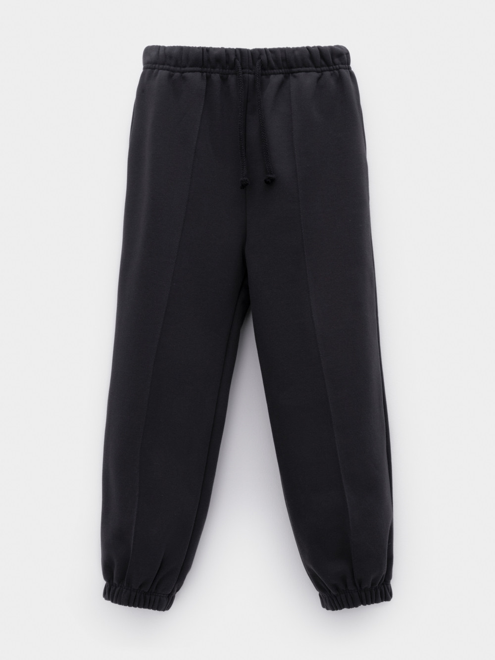 Брюки для девочки, артикул: КР 400866, цвет: темно-серый, фото 2