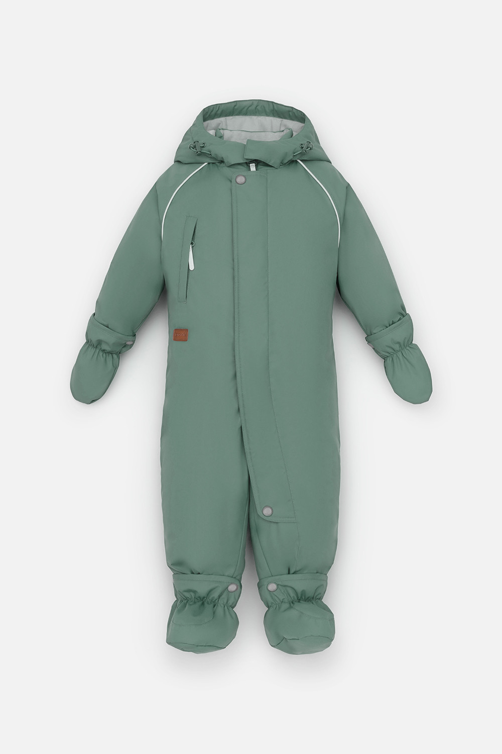 Комбинезоны утепленные для мальчика, артикул: ВК 60118/4 ГР, цвет: зеленый, фото 2