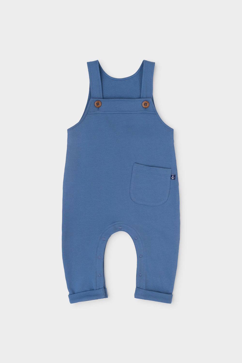 Полукомбинезон для мальчика, артикул: КР 6466, цвет: синий, фото 2