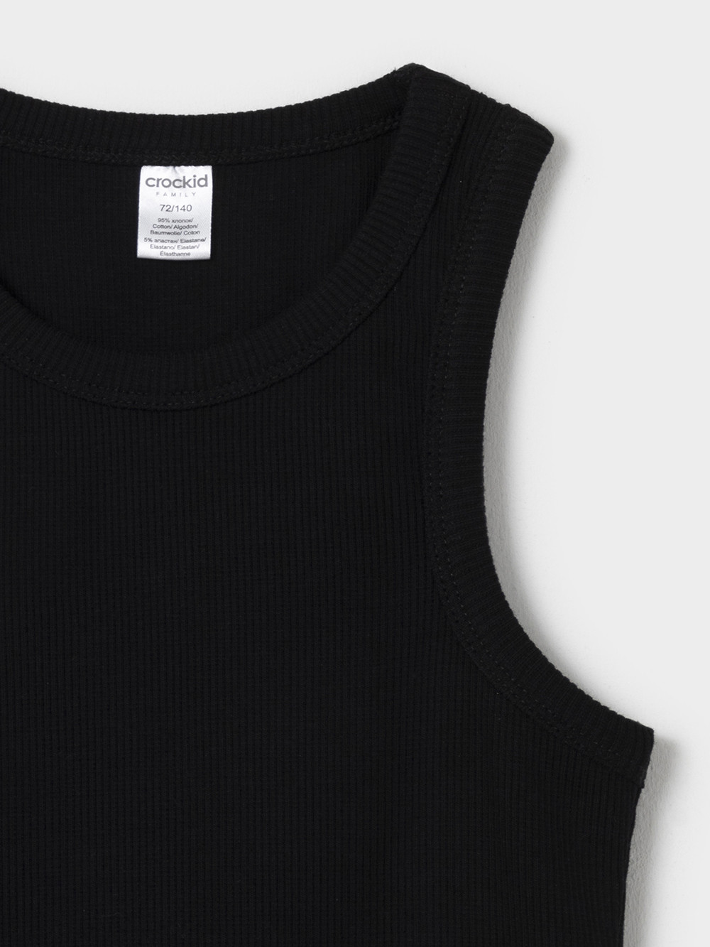 Майки для девочки, артикул: МП 303052, цвет: черный3, фото 2