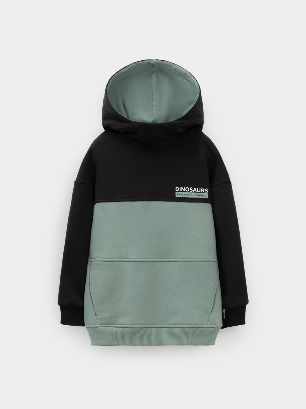 Худи для мальчика, артикул: КР 302162, цвет: хаки, фото 2