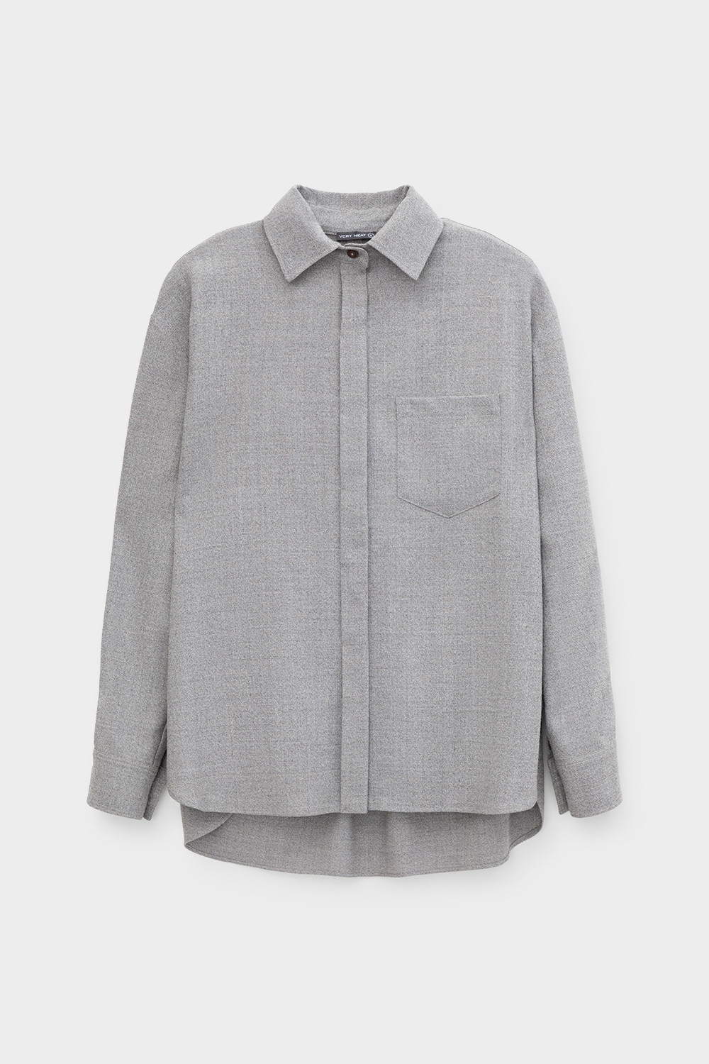 Блузы, рубашки женские для мам, артикул: ЕТ 30005, цвет: серый, фото 2