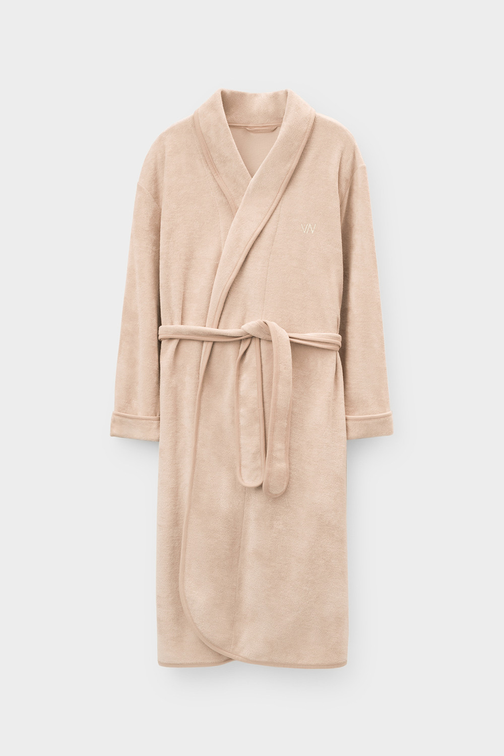 Халаты женские для мам, артикул: Е 50001/24, цвет: светло-бежевый, фото 2
