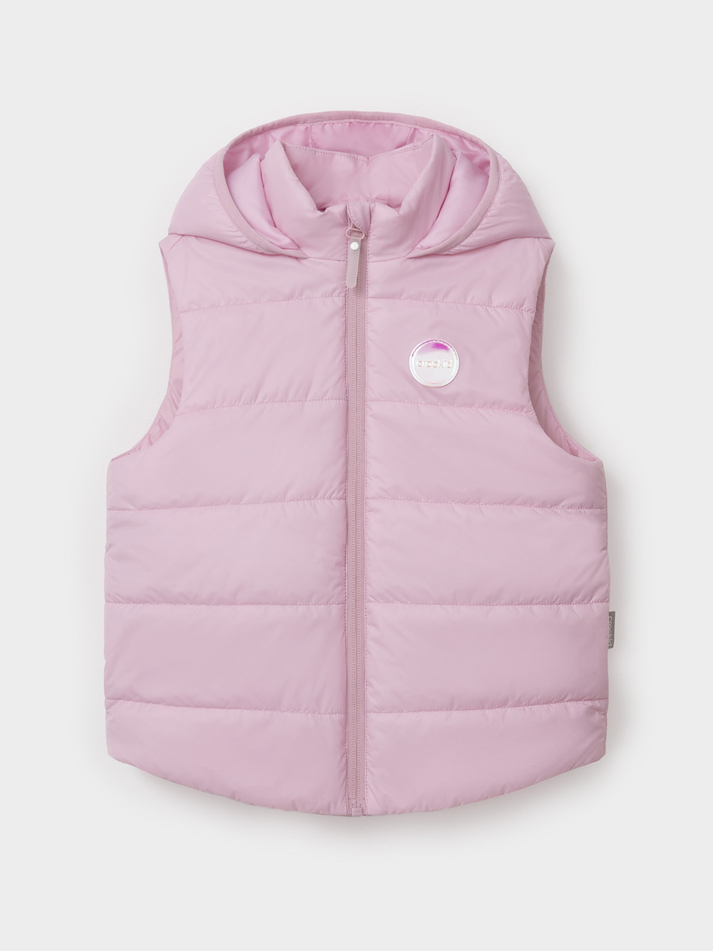 Жилет для девочки, артикул: ВК 35012/5 ГР, цвет: розовый, фото 2