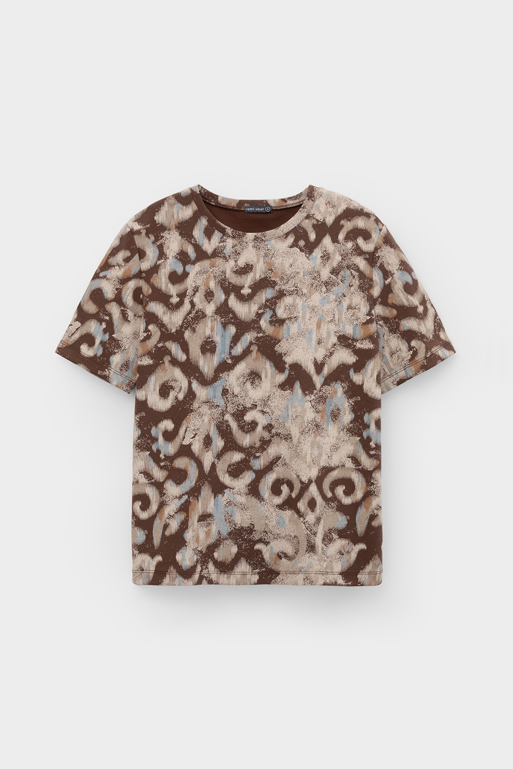 Футболки женские для мам, артикул: ЕВТ 3231, цвет: кофейный, фото 2