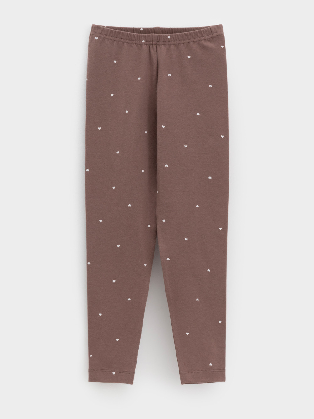 Лосины для девочки, артикул: КР 4074, цвет: коричневый, фото 2