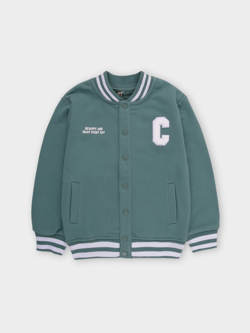 Жакет для мальчика, артикул: КР 302678-1, цвет: зеленый, фото 2