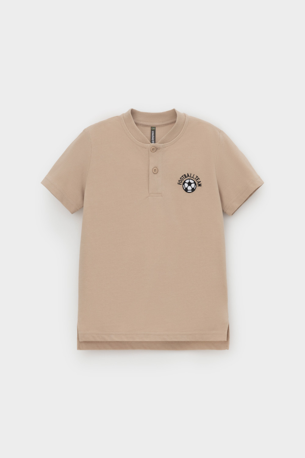 Футболка для мальчика, артикул: КР 302405-1, цвет: бежевый, фото 2