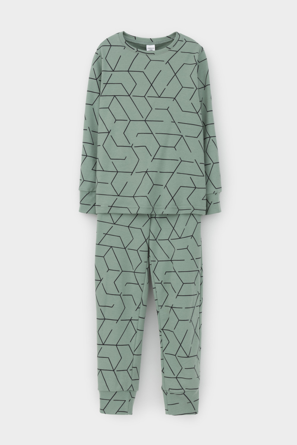 Пижама для мальчика, артикул: К 1552, цвет: хаки, фото 2