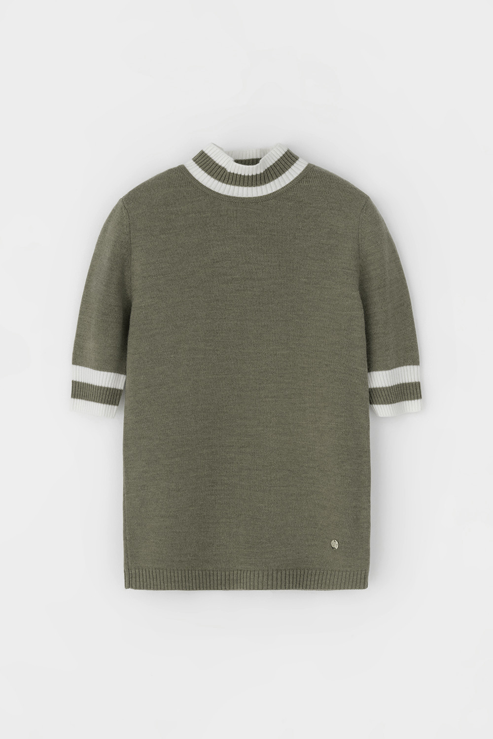 Джемперы женские для мам, артикул: ЕВ 30045/24ш, цвет: зеленый, фото 2