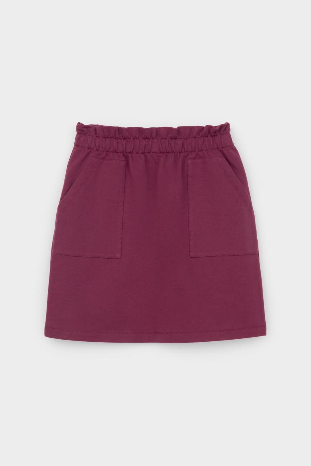 Юбка для девочки, артикул: КР 7141, цвет: бордовый, фото 2