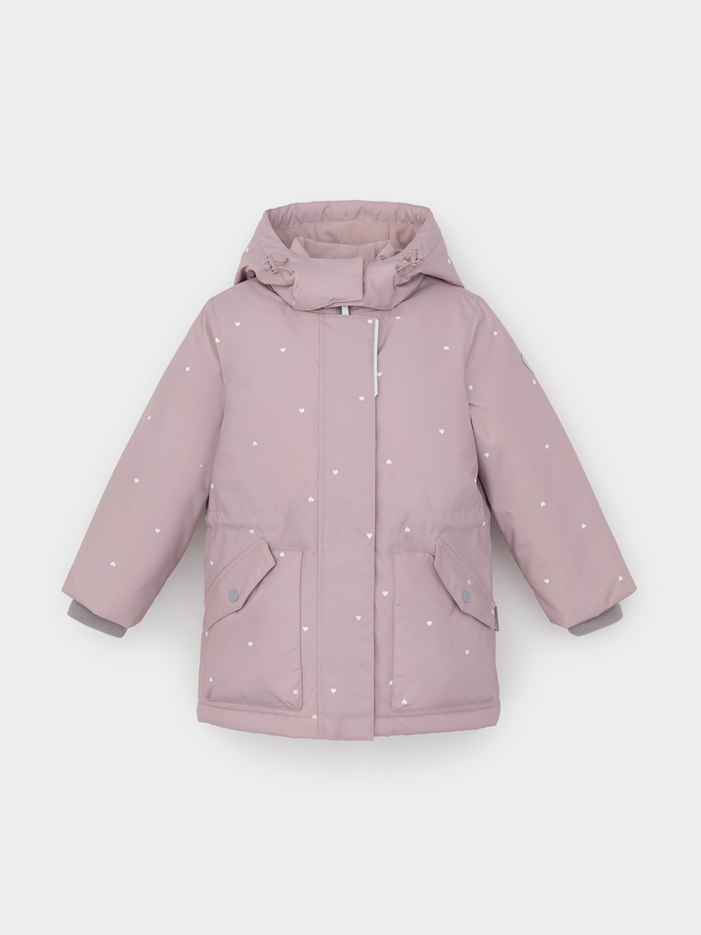 Куртка для девочки, артикул: ВК 38120/н/5 ГР, цвет: розовый, фото 2