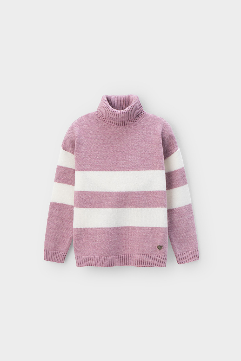 Джемпер для девочки, артикул: КВ 30134/ш, цвет: розовый, фото 2