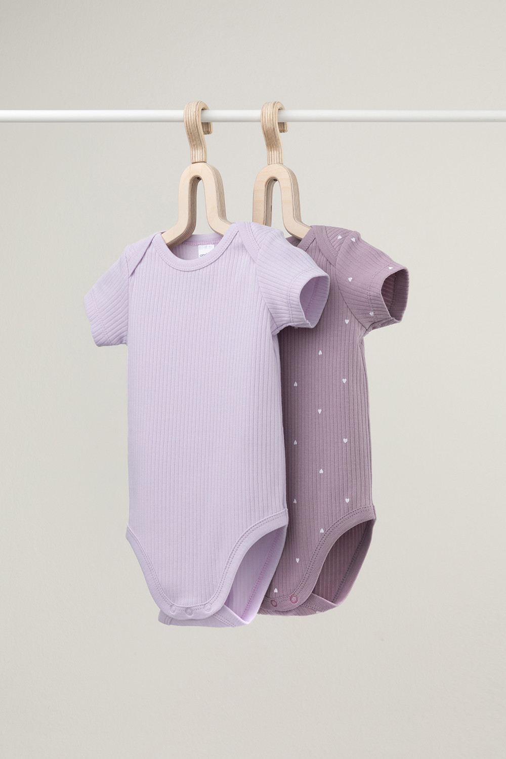 Боди для новорожденных, артикул: К 6525-2уп, цвет: фиолетовый, фото 2